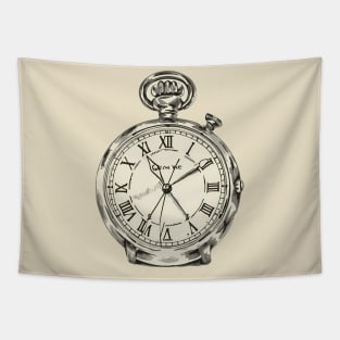 A classic Pocket watch Tapestry