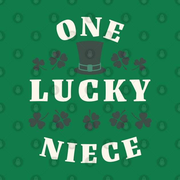 One Lucky Niece St Patricks Day by DivShot 