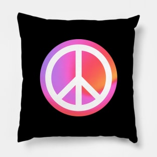 Peace Sign #2 Pillow