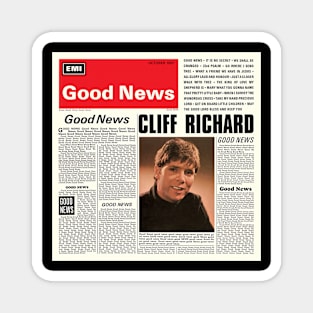 Cliff Richard Good News Album Cover Magnet