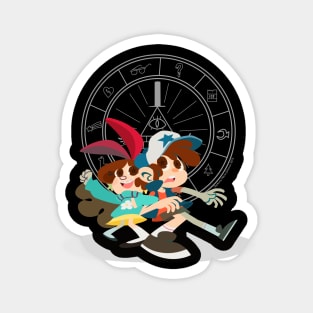 Pine twins Magnet