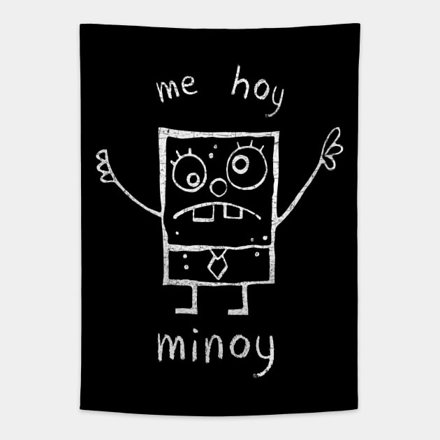 Doodle Bob Tapestry by valentinahramov