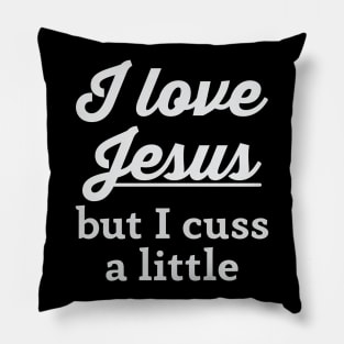 I love jesus Pillow