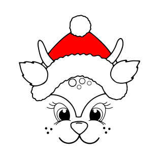 Christmas Holiday Reindeer T-Shirt