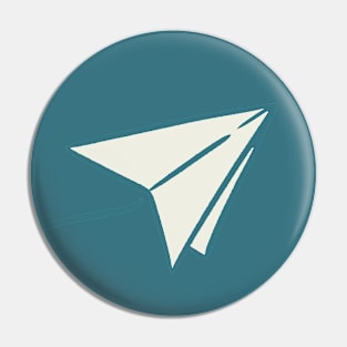 Paper Plane Pin