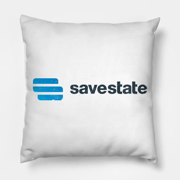 The SaveState Logo Pillow by The_SaveState