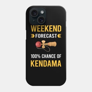 Weekend Forecast Kendama Phone Case