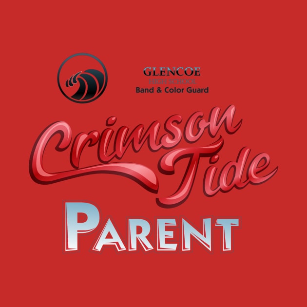 Crimson Tide Parent by GlencoeHSBCG