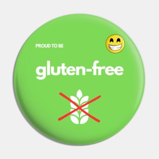 Proud To Be Gluten-Free - Green Pin