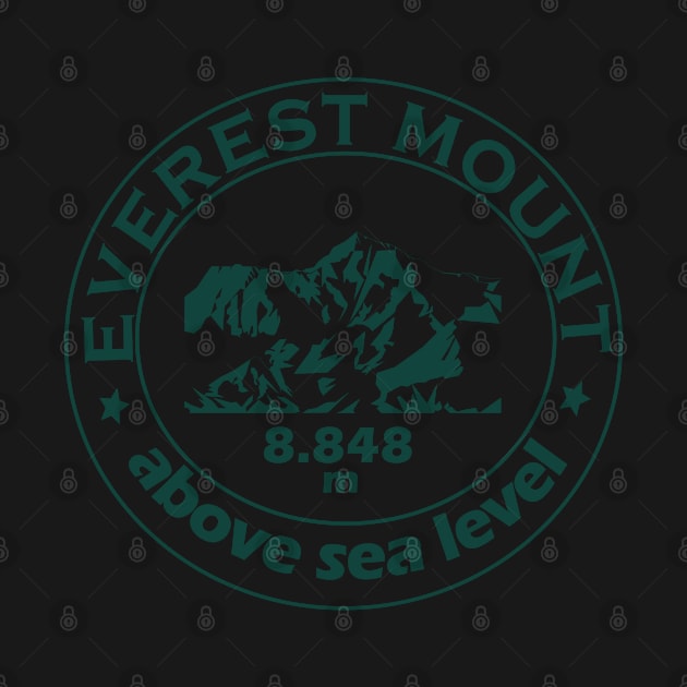 Everest Mount by Amazing City Tshirt