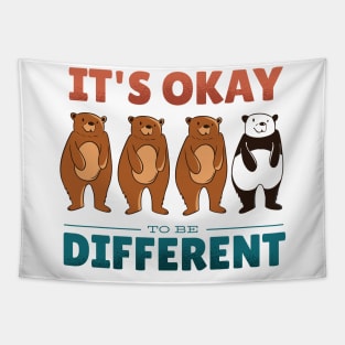 DIFFERENT BEARS QUOTE Tapestry