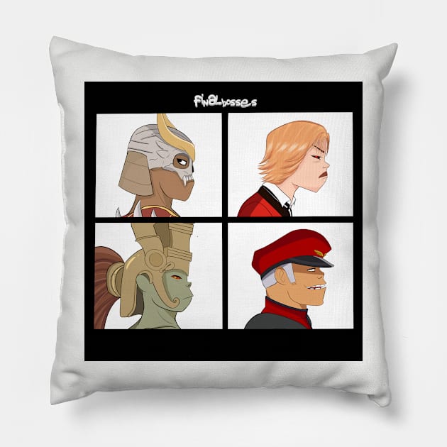 Final Bosses Pillow by OfCourse