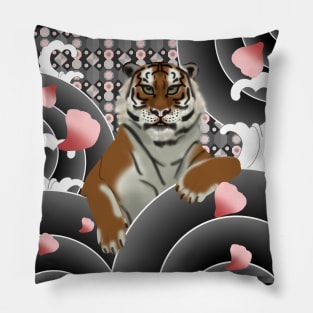 Tiger wave Pillow