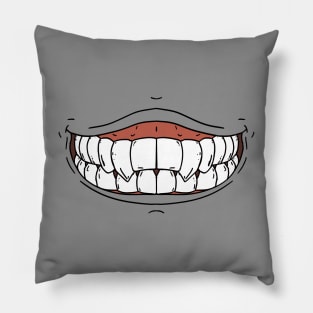 Smile More (teeth) Pillow