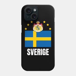 Sweden Flag National Emblem Swedish National Pride Phone Case