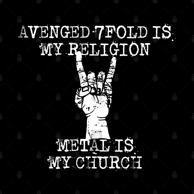 avenged sevenfold is my religion by Grandpa Zeus Art