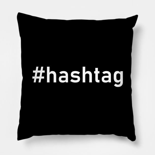 #hashtag Pillow by Zeeph