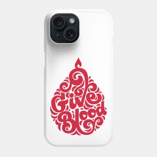 Give Blood Droplet Phone Case