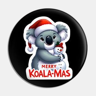 Merry Koala-Mas Pin