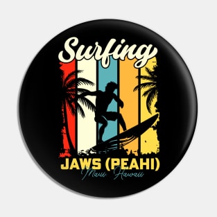 Surfing | Jaws (Peahi), Maui, Hawaii Pin