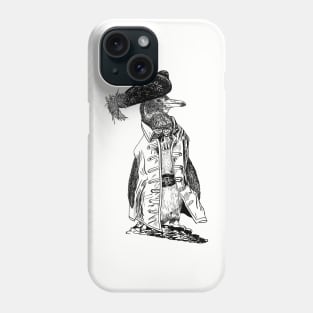 Penguin Pirate Captain Phone Case