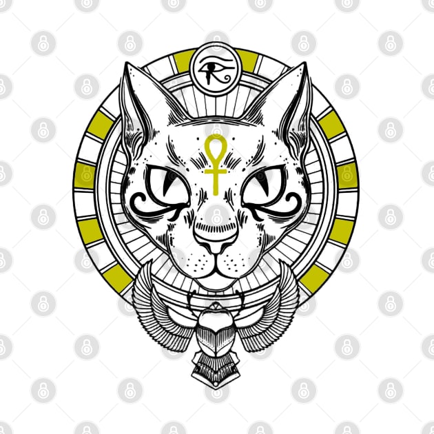 Egyptian cat by M-HO design