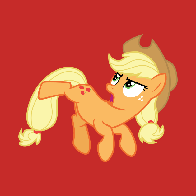 Jump Kick Applejack by CloudyGlow