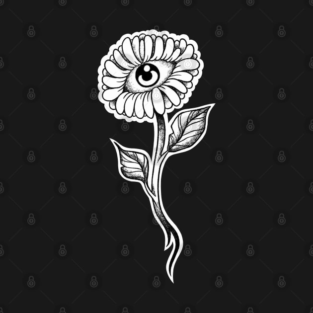 Eye flower by Blanche Draw