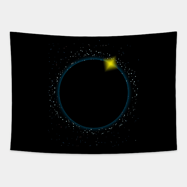 Sun Moon Planet Astronomy Tapestry by ShirtsShirtsndmoreShirts