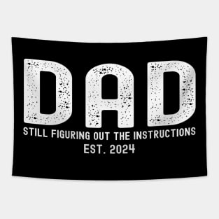 Dad Est 2024 Soon To Be Dad Pregnancy Announcement 1St Tim Tapestry