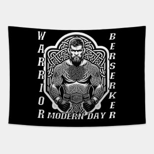 Berserker Spirit - Modern Warrior Tee Tapestry