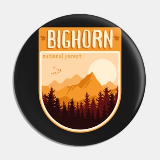 Bighorn National Forest Pin