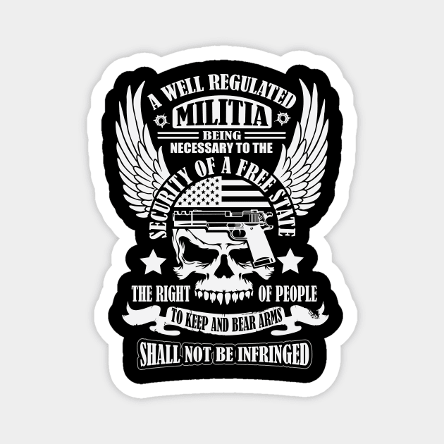 2nd Amendment Magnet by zurcnami