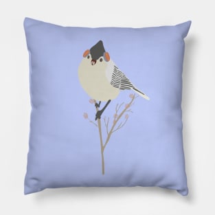 Winter bird Pillow