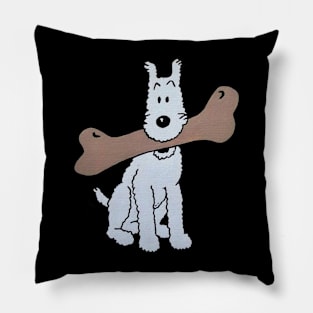 Milou snowy Pillow