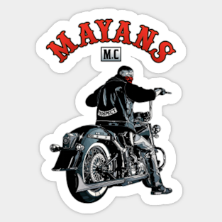 Mayans Mc Stickers Teepublic