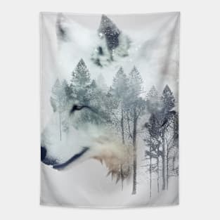 Wolf Nature Outdoor Imagine Wild Free Tapestry