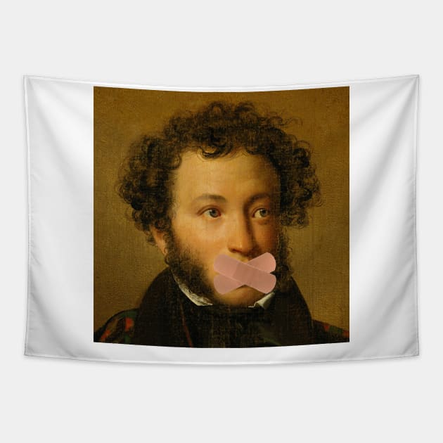 Pushkin style Tapestry by aks4design