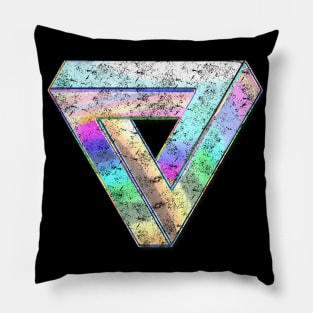 Infinite Triangle Pillow