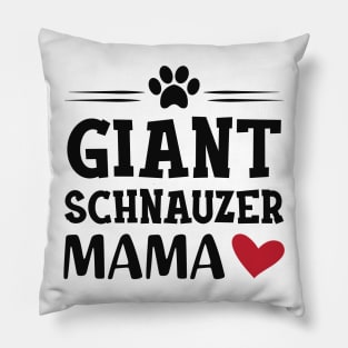 Giant schnauzer mama Pillow