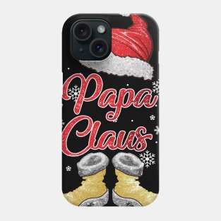 Santa Papa Claus Merry Christmas Matching Family Group Phone Case