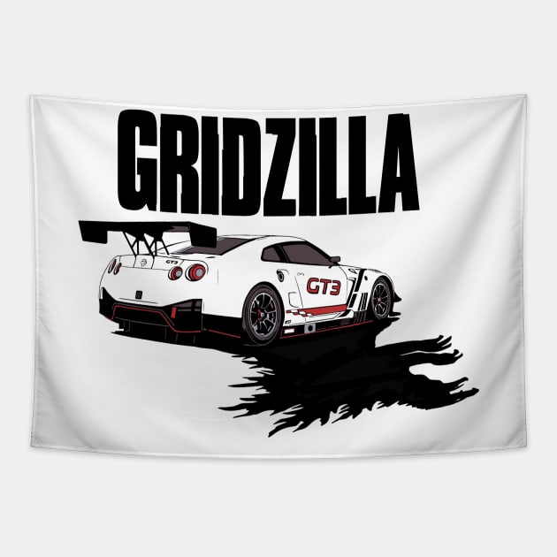 GridZilla Tapestry by srk14105