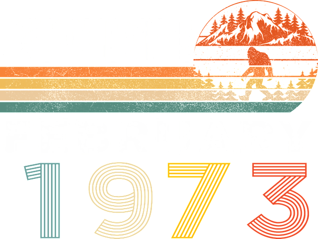 Awesome Since February 1973 Kids T-Shirt by ThanhNga