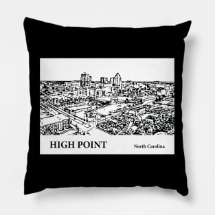High Point North Carolina Pillow
