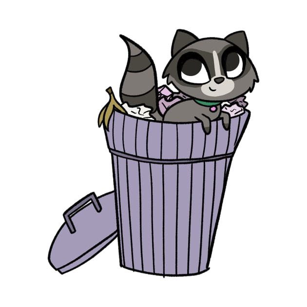 Trash panda by katidoodlesmuch