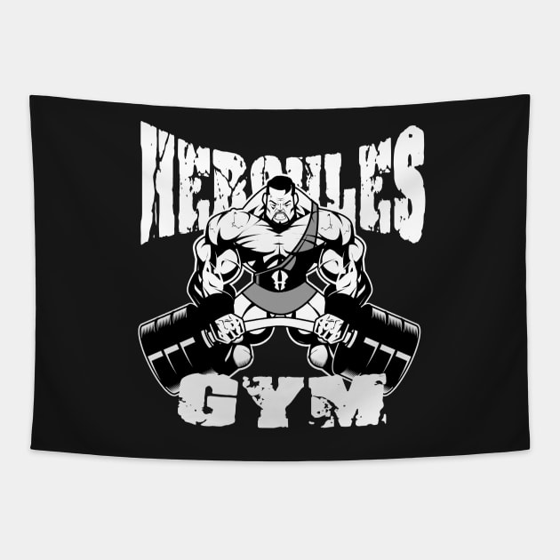 Hercules Gym 3 Tapestry by Spikeani