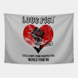 Love Fist - Tour Shirt Tapestry