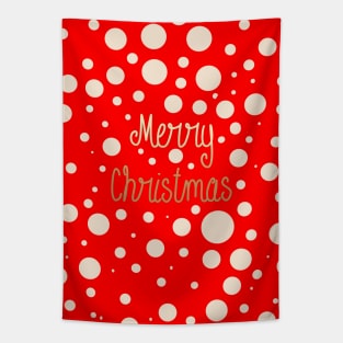 Merry Christmas Special Treat Card Tapestry