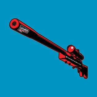 Punchado Sniper Rifle Blank Text, v. Code Red T-Shirt