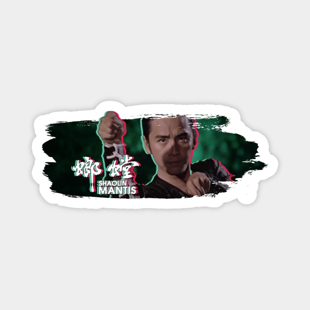 Shaolin Mantis Magnet by Doc Multiverse Designs